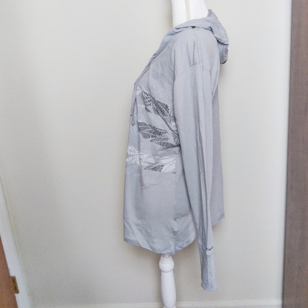 Columbia Gray Abstract Print Pullover Hoodie - Picture 5 of 10